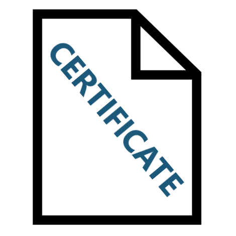 Account Standing Certificate